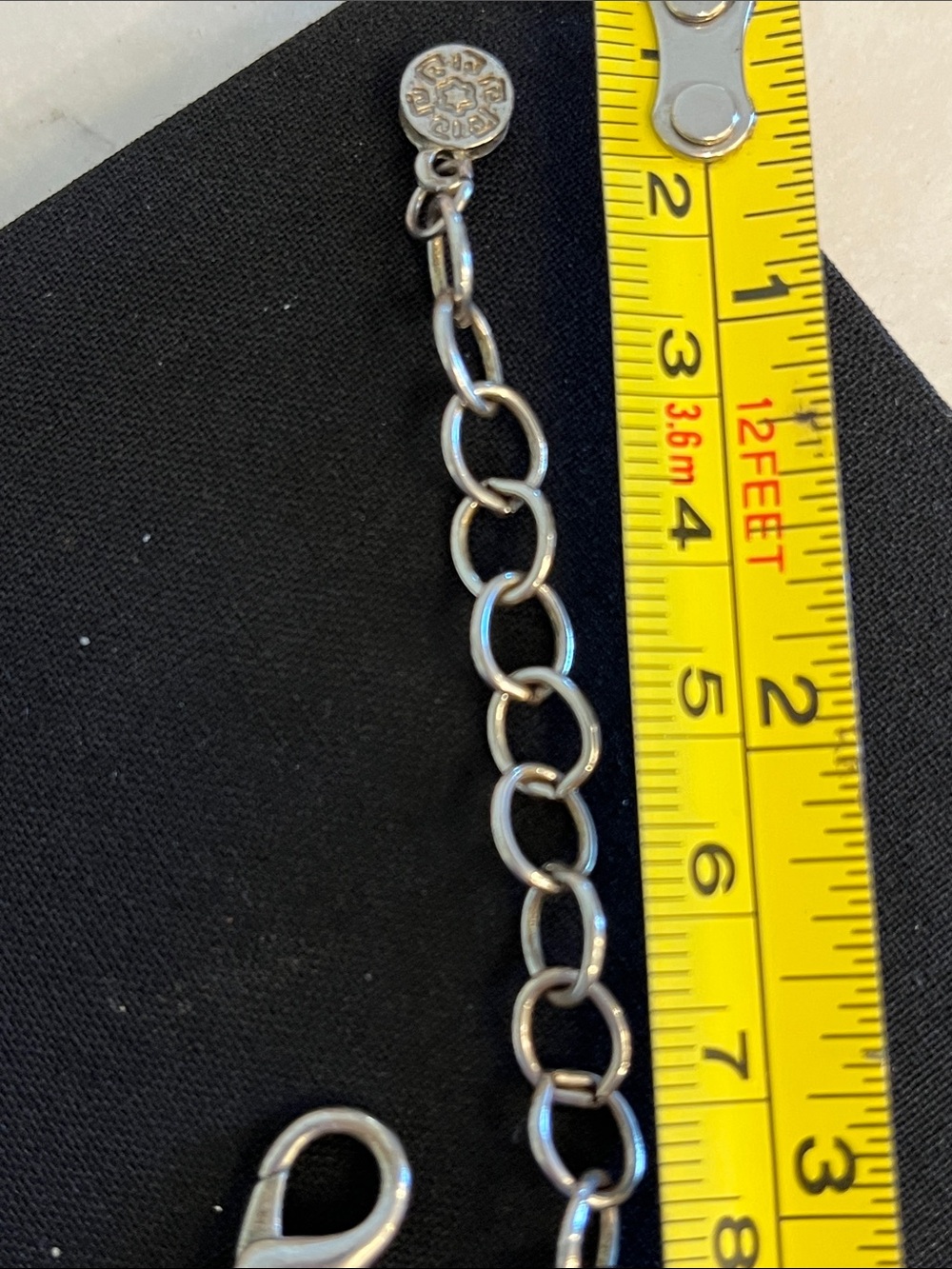 Ruby Rd. Hammered Multi-Disc Necklace in Silver - Picture 4 of 4